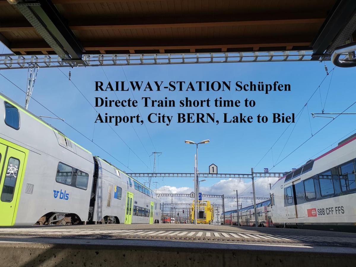 Boutique Hotel Bs16 Before Bern City Parking Gratis Schupfen Luaran gambar