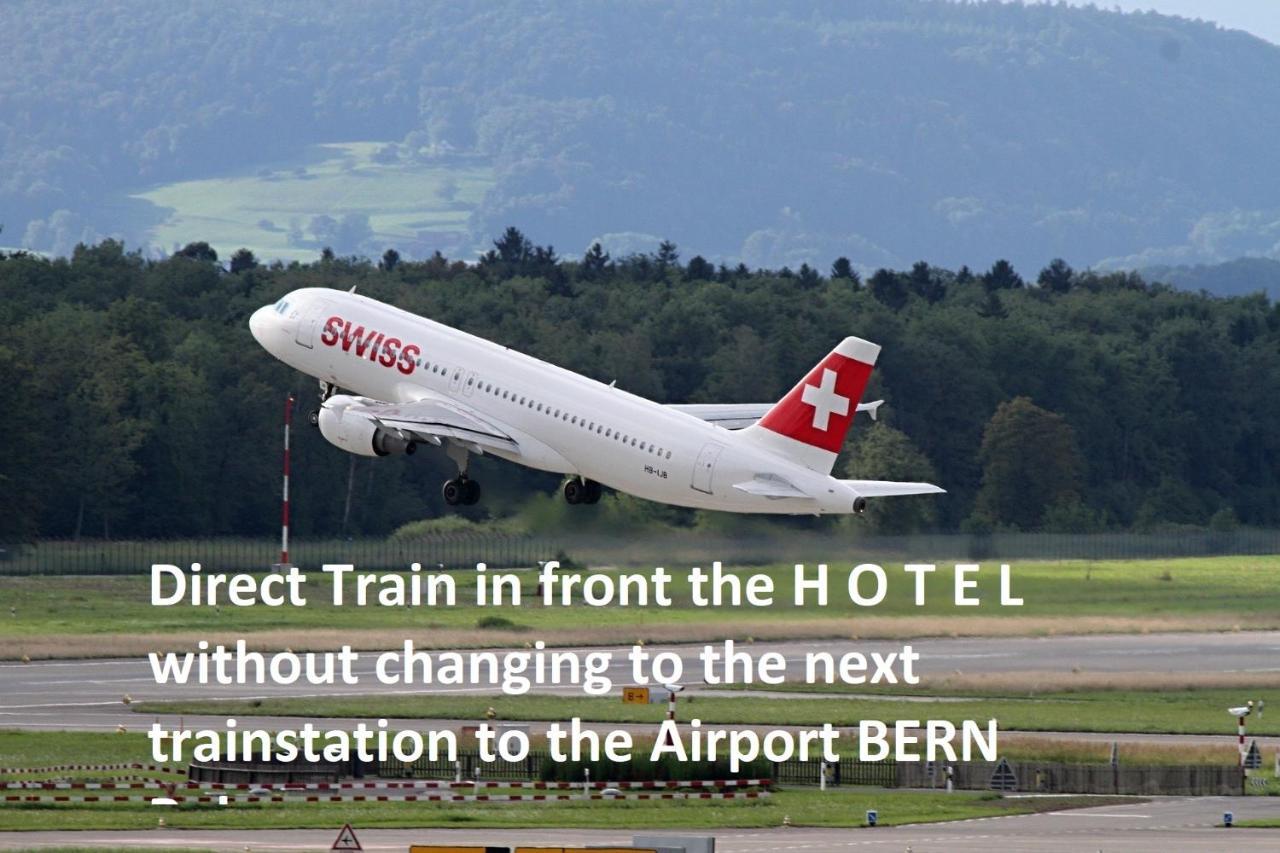 Boutique Hotel Bs16 Before Bern City Parking Gratis Schupfen Luaran gambar